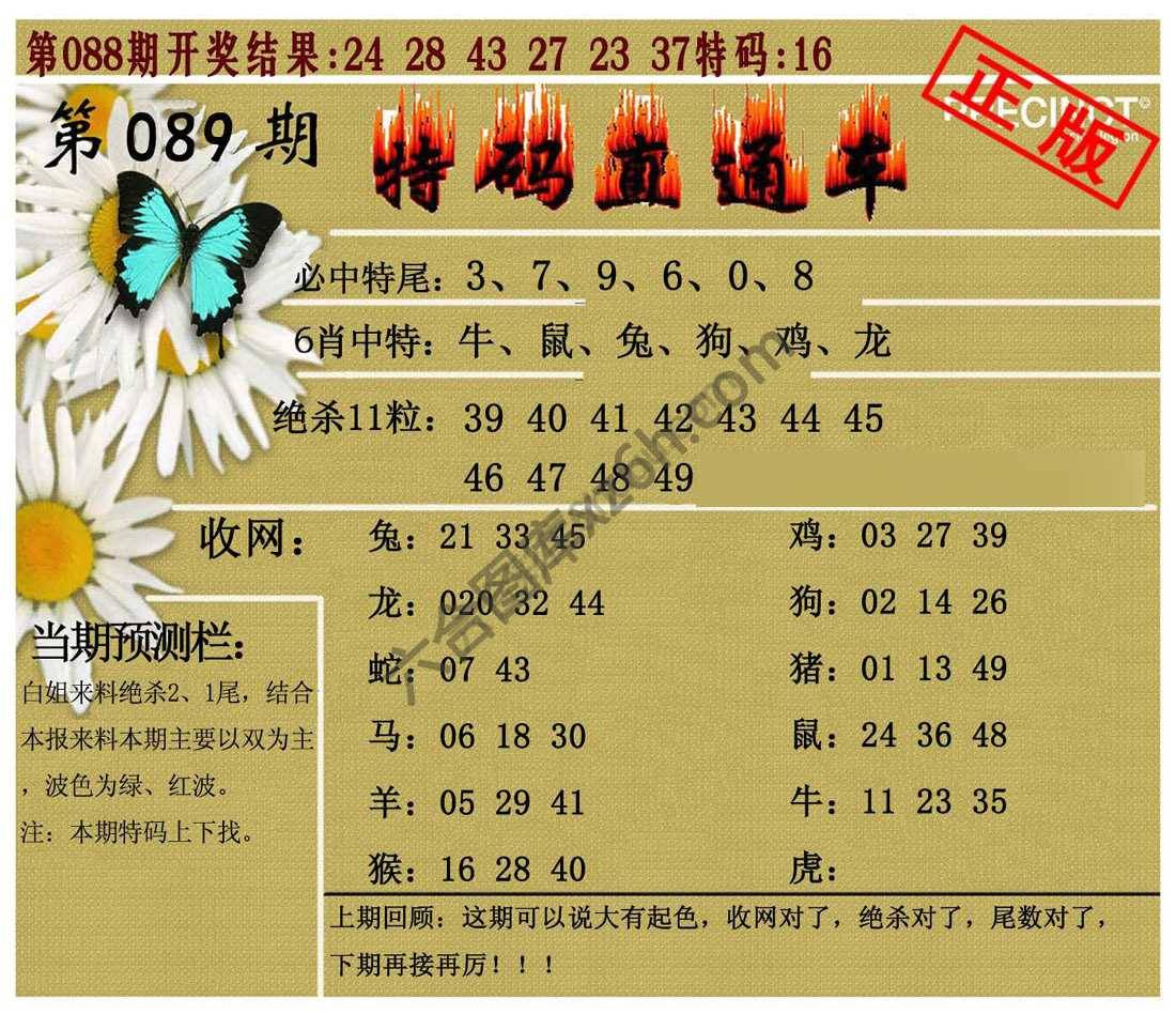 特码直通车