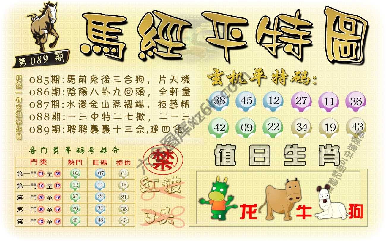 马经平特图