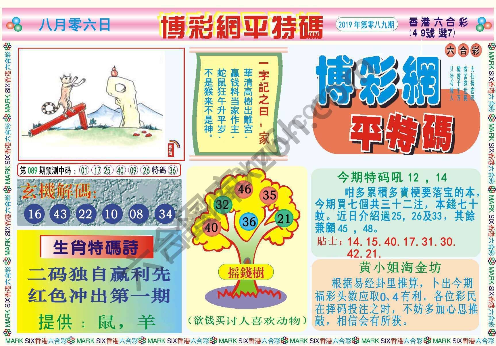 博彩网平特码