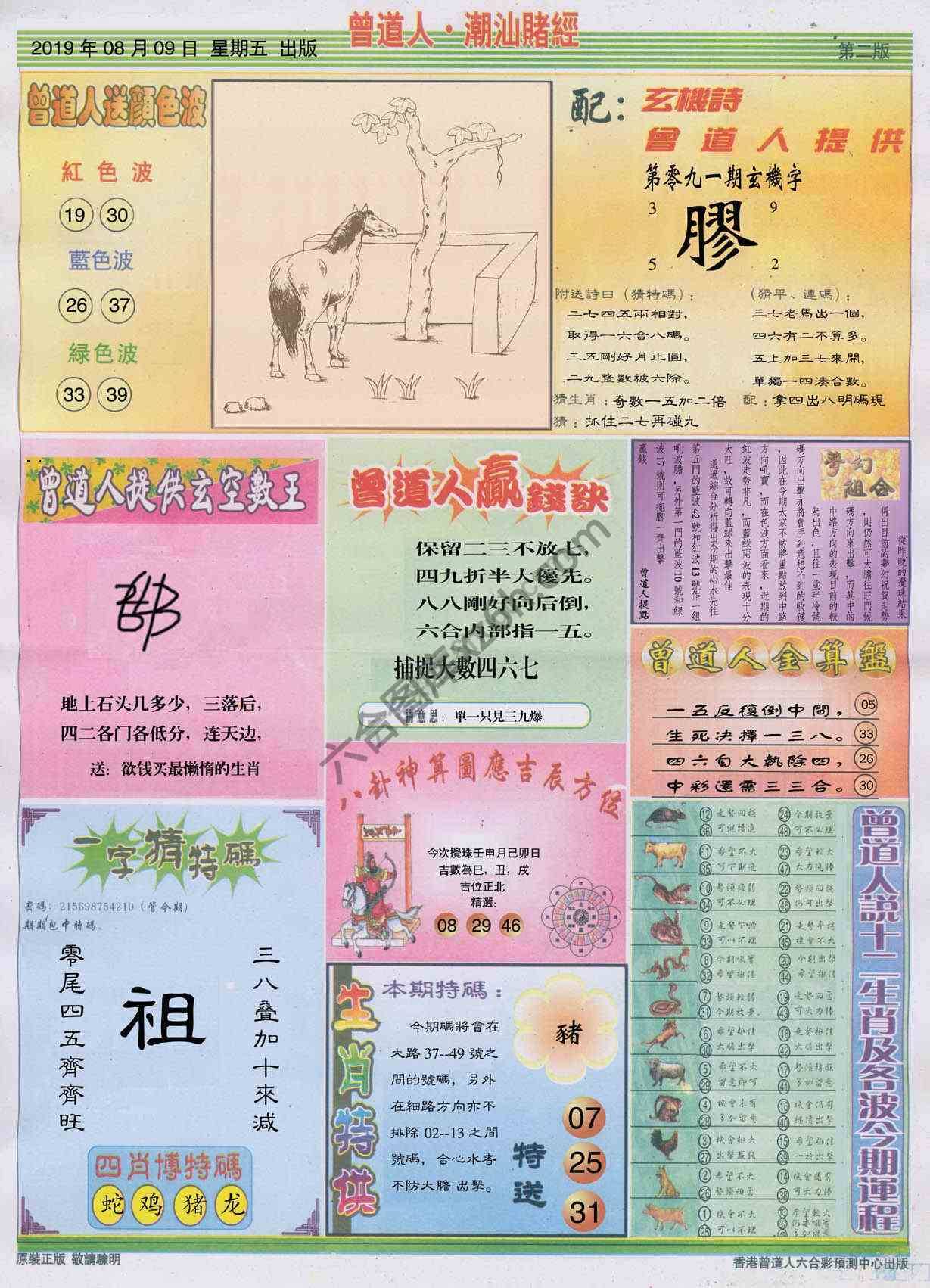 曾道人潮汕赌经