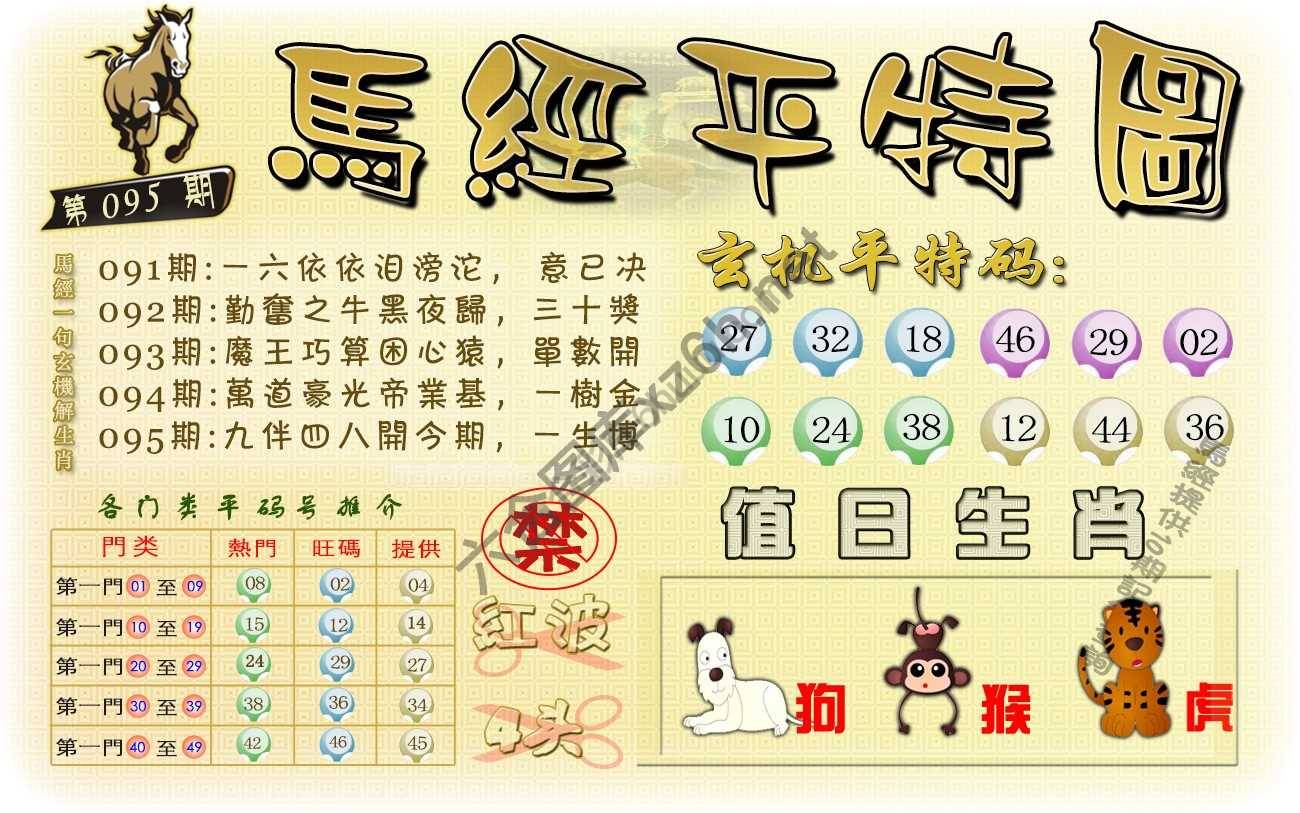 马经平特图