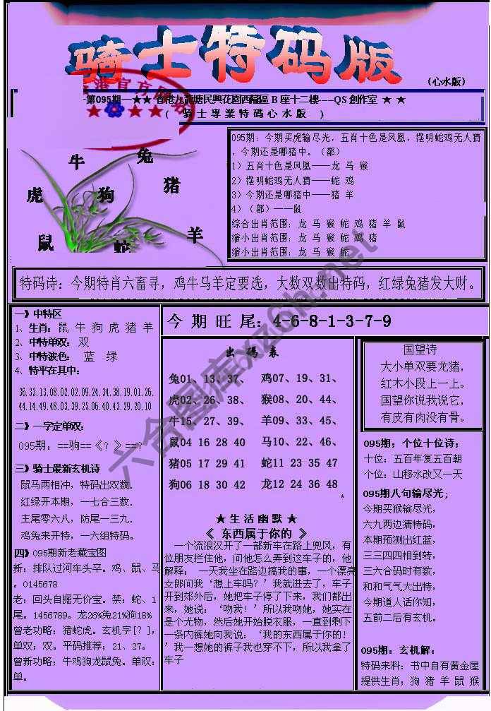 另类骑士特码版