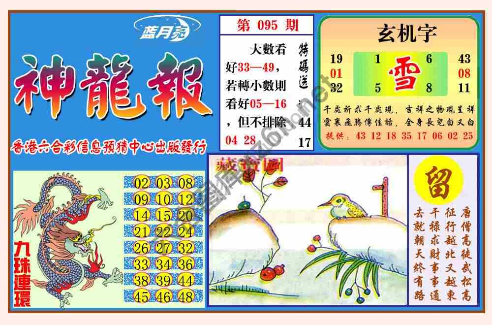 蓝月亮神龙报