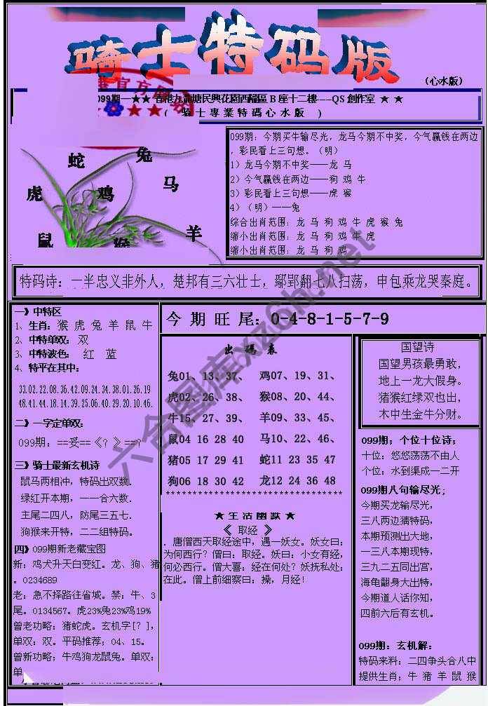 另类骑士特码版