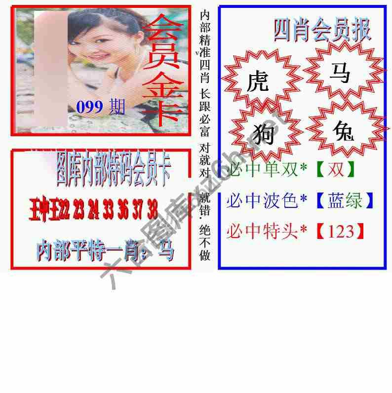 马经四肖会员报