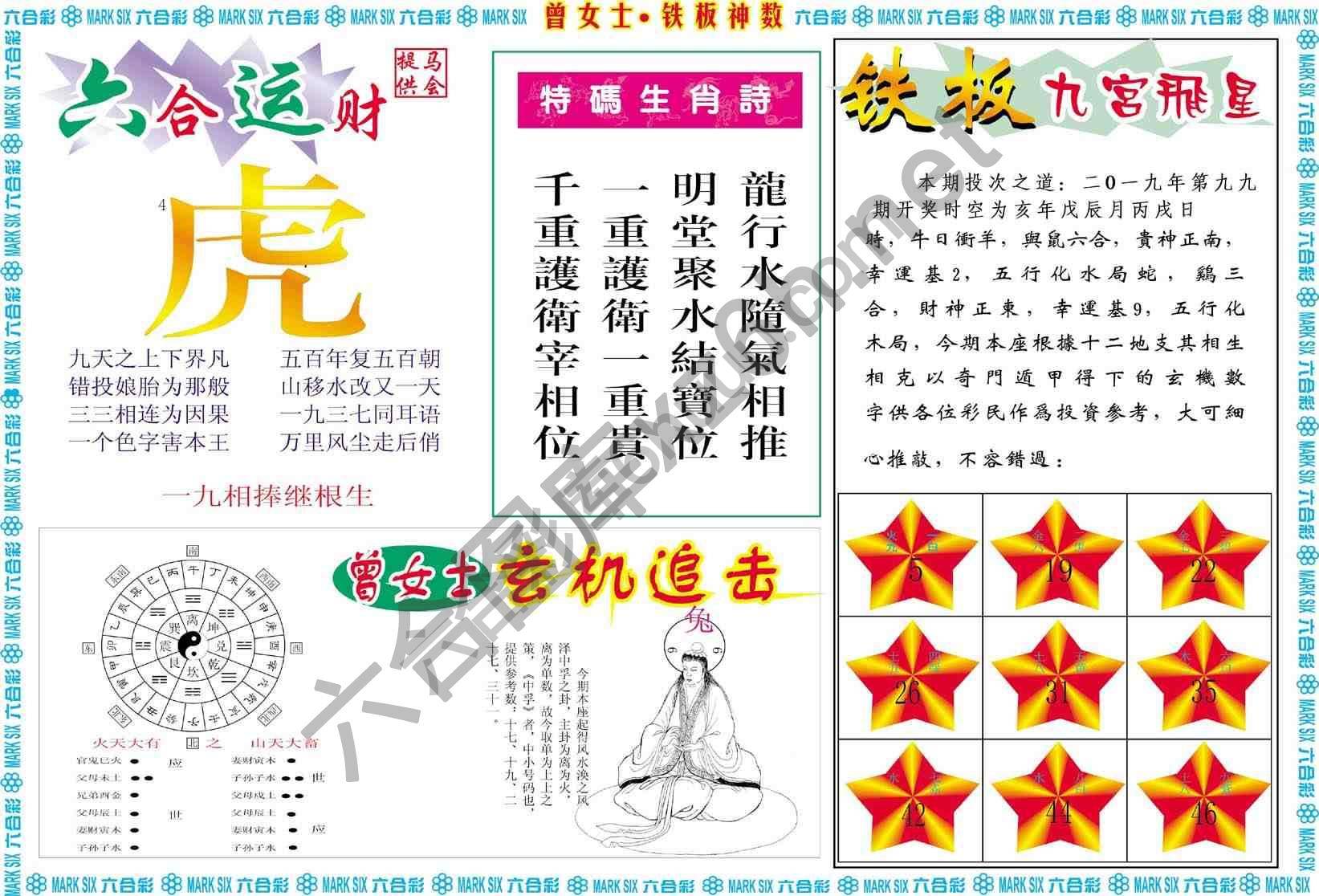 曾女士铁板神数