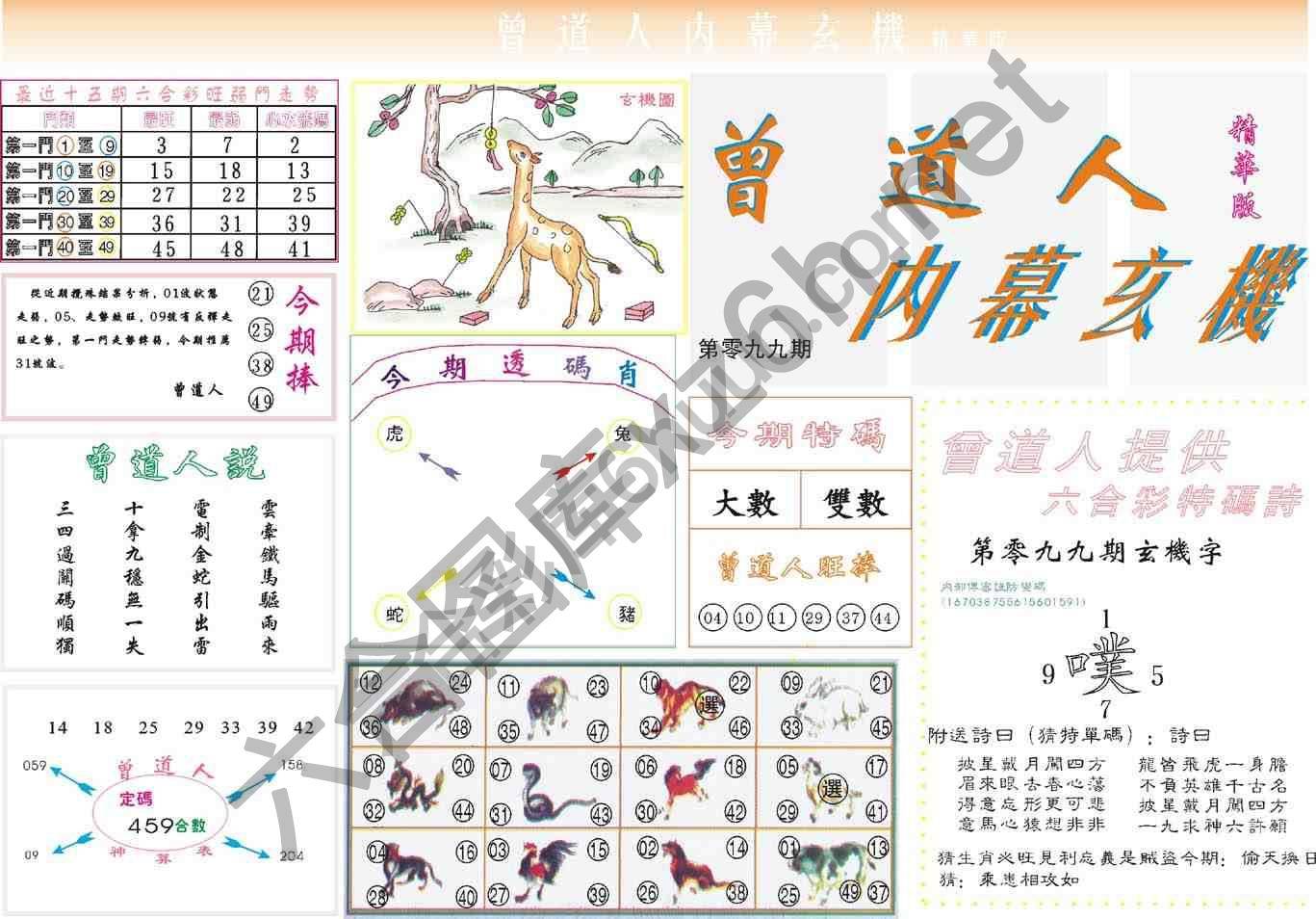 曾道人内幕玄机(精华版)