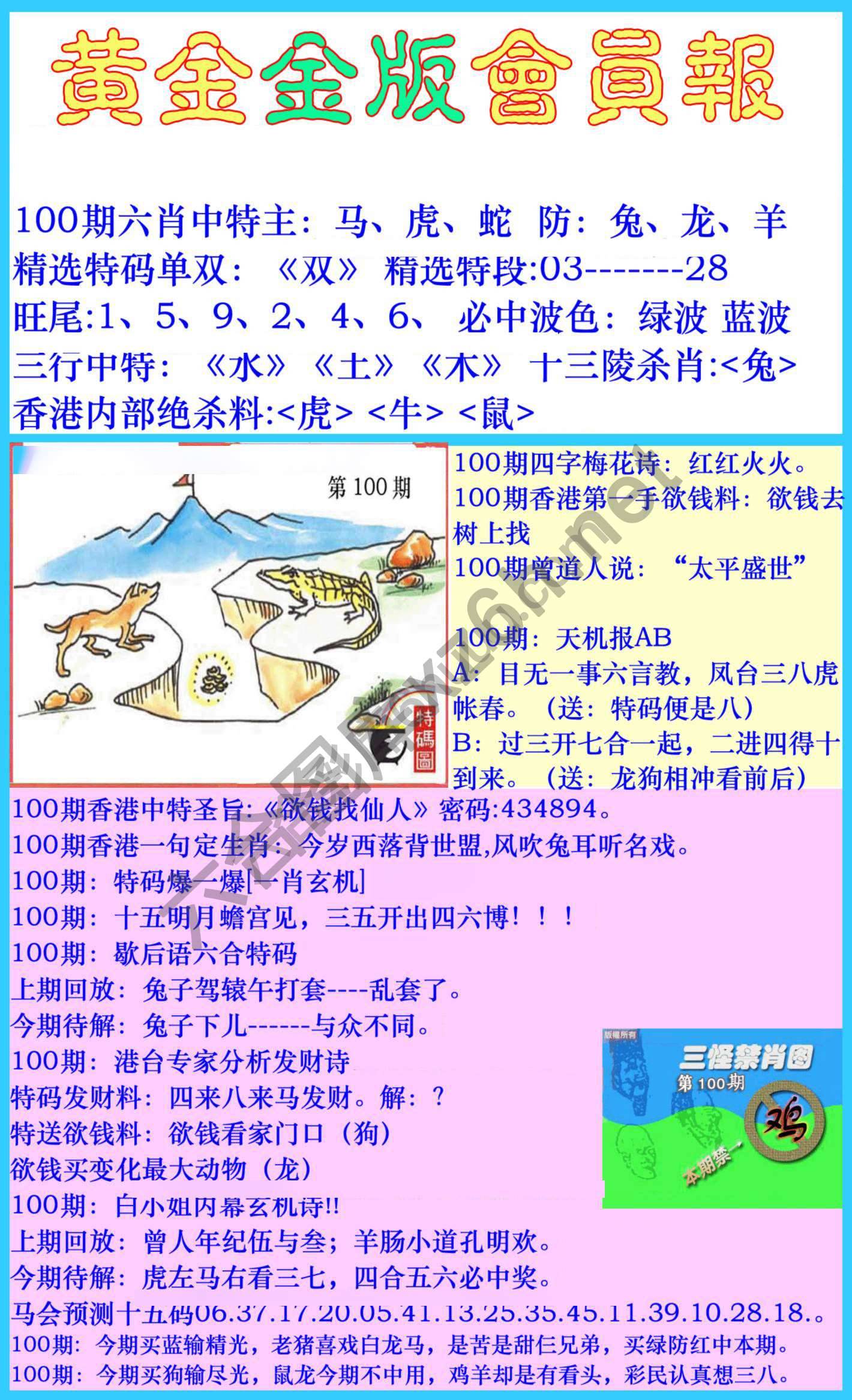 黄金金版会员报