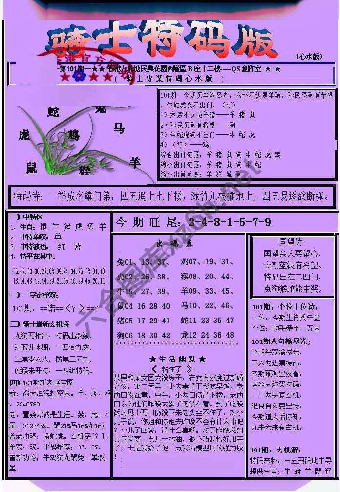 另类骑士特码版