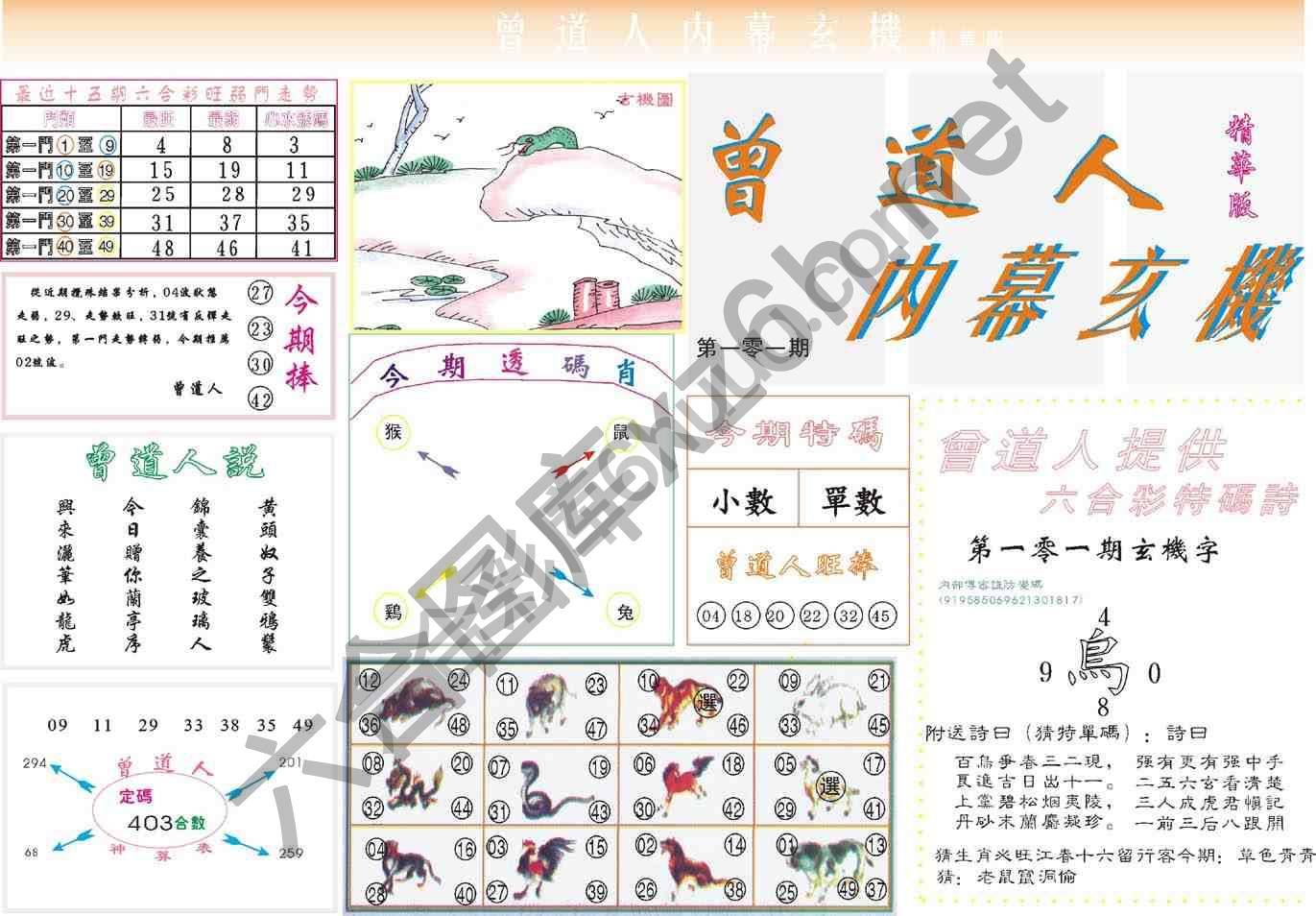 曾道人内幕玄机(精华版)