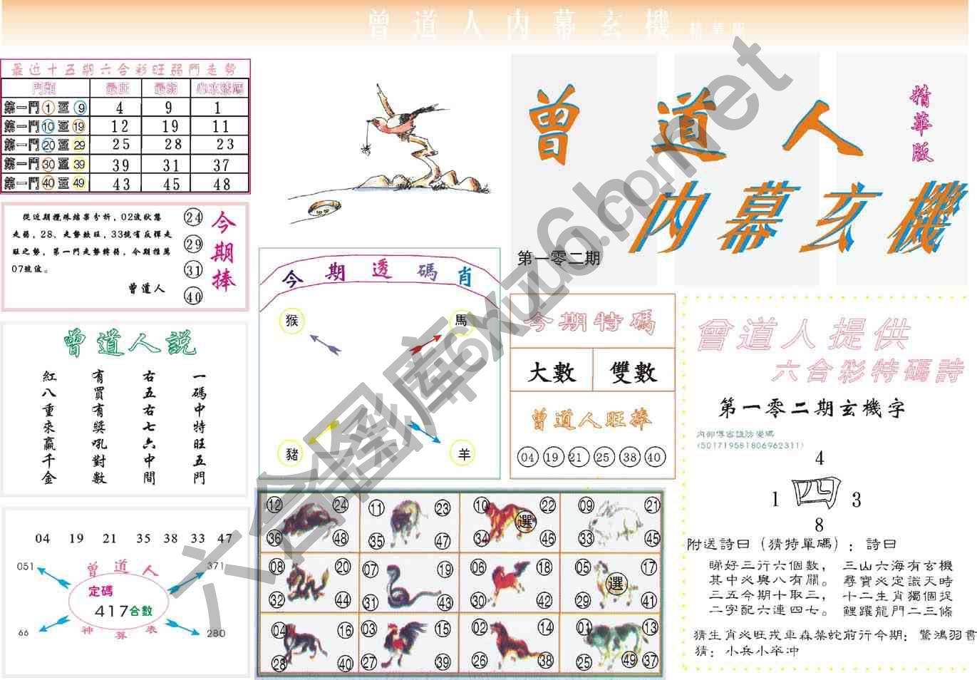 曾道人内幕玄机(精华版)