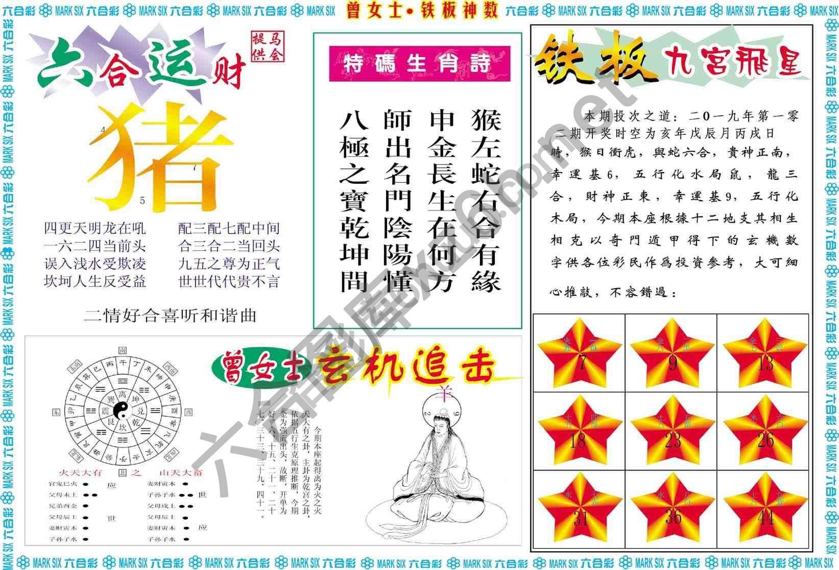曾女士铁板神数