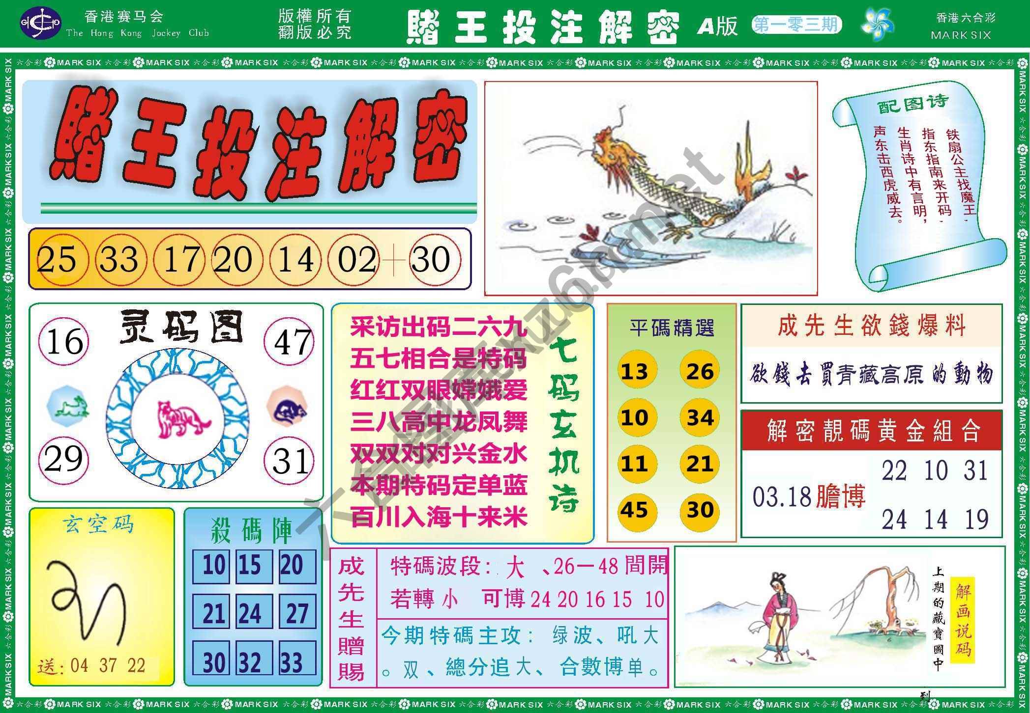 赌王投注解密