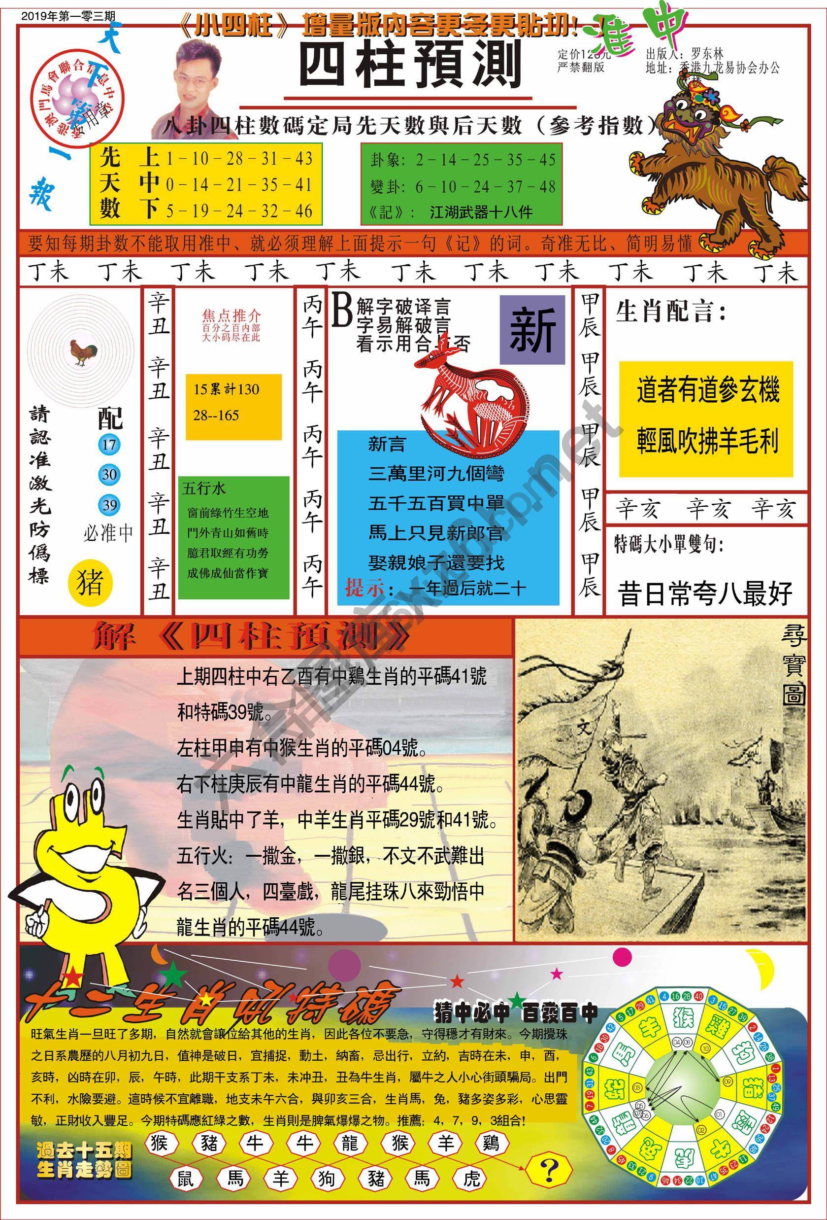 四柱预测