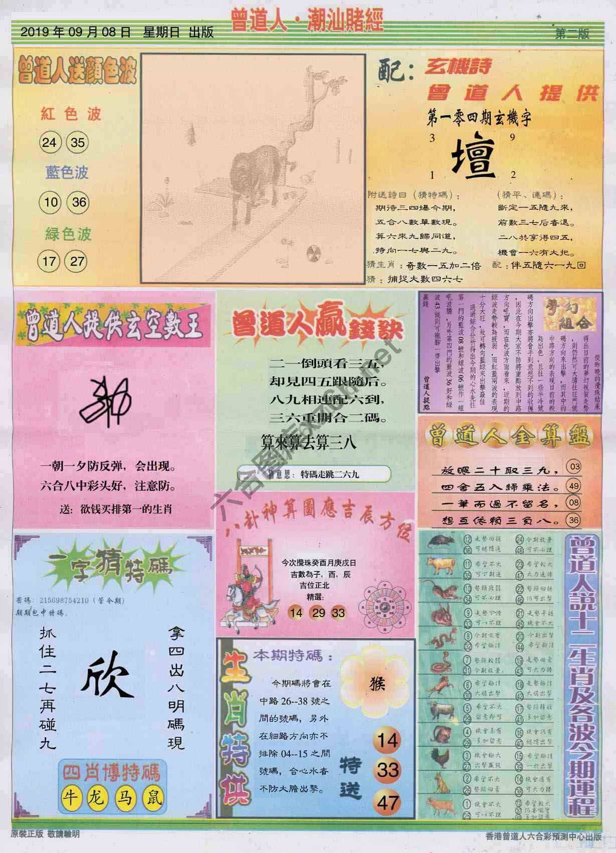 曾道人潮汕赌经
