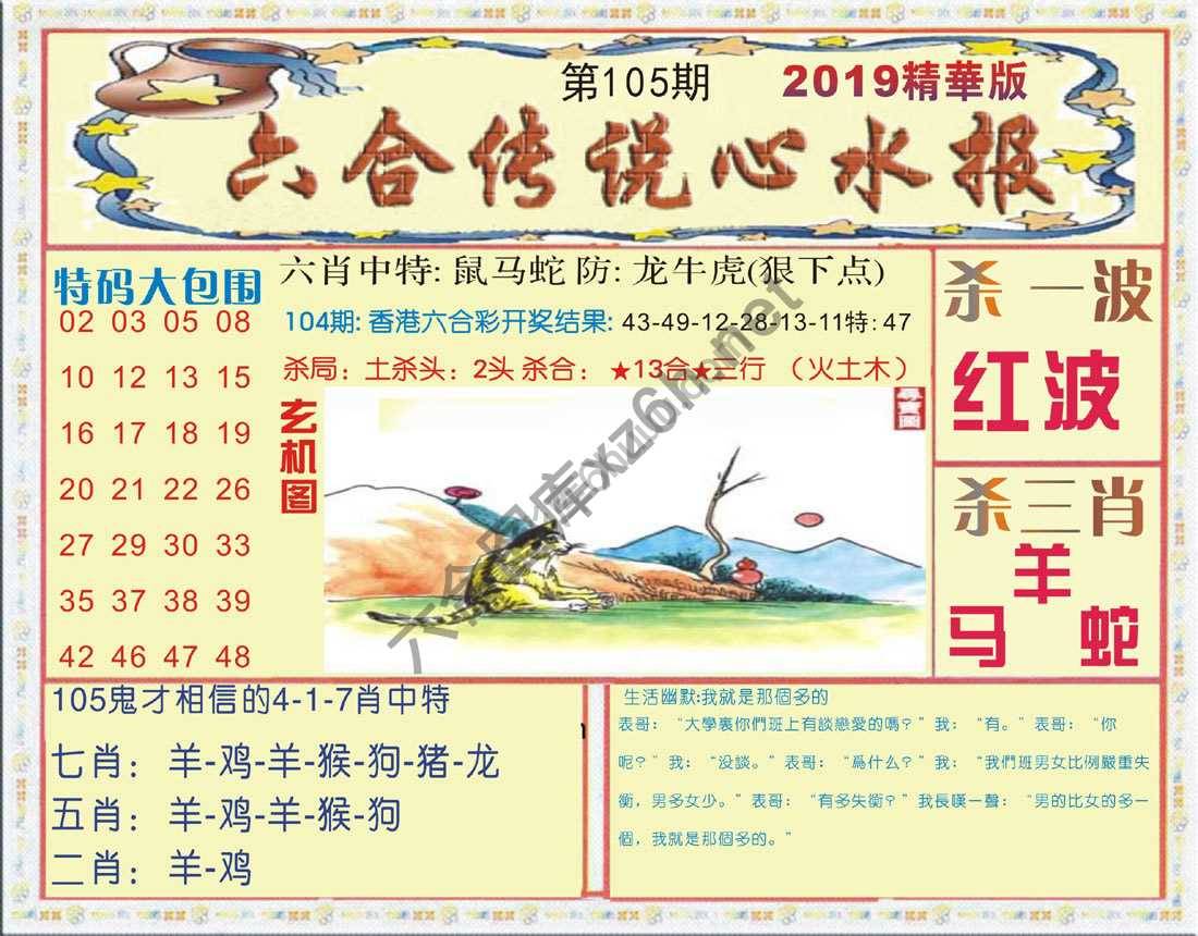 六合传说心水报