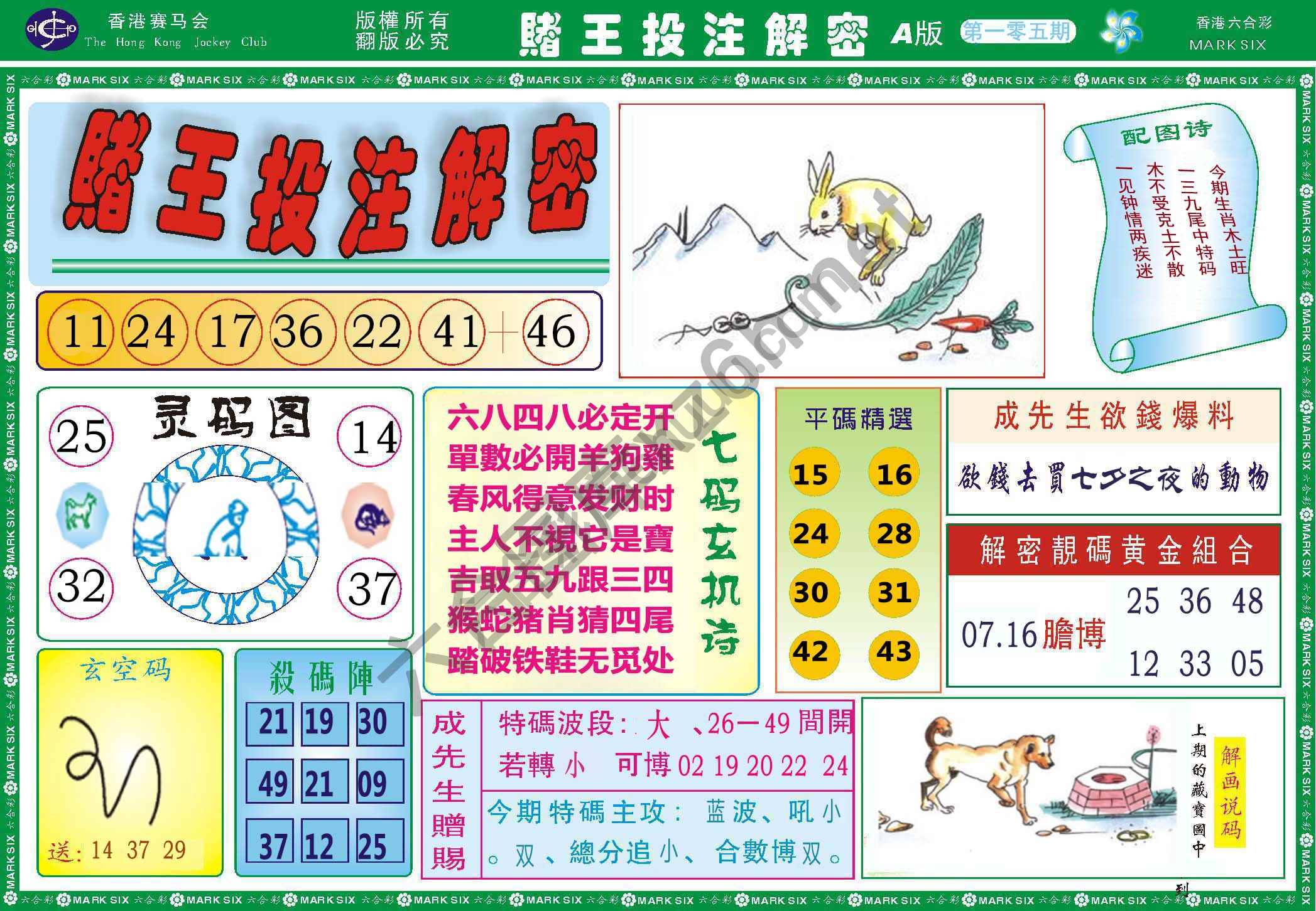 赌王投注解密