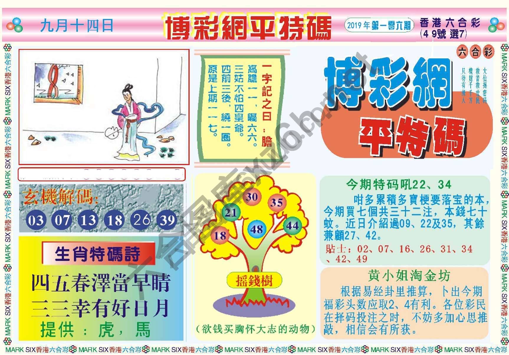 博彩网平特码