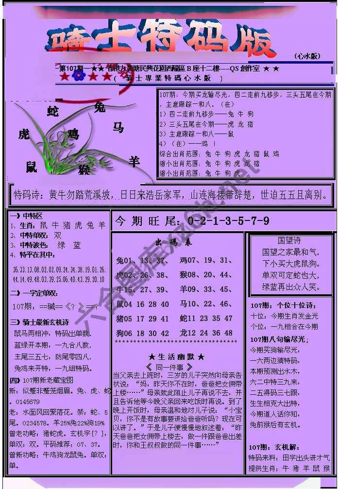另类骑士特码版