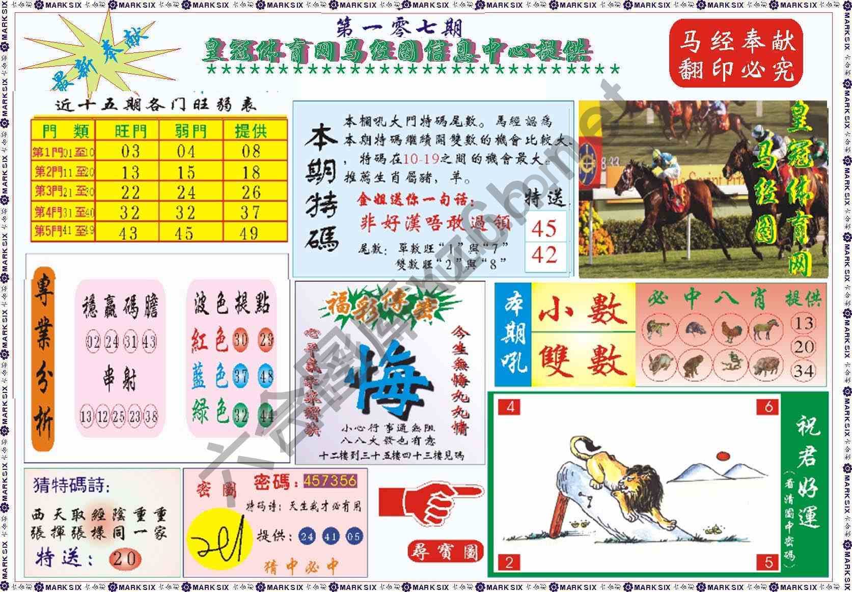 马经图记录