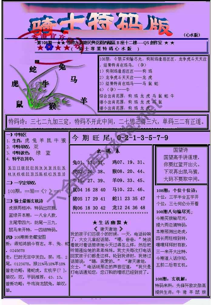另类骑士特码版
