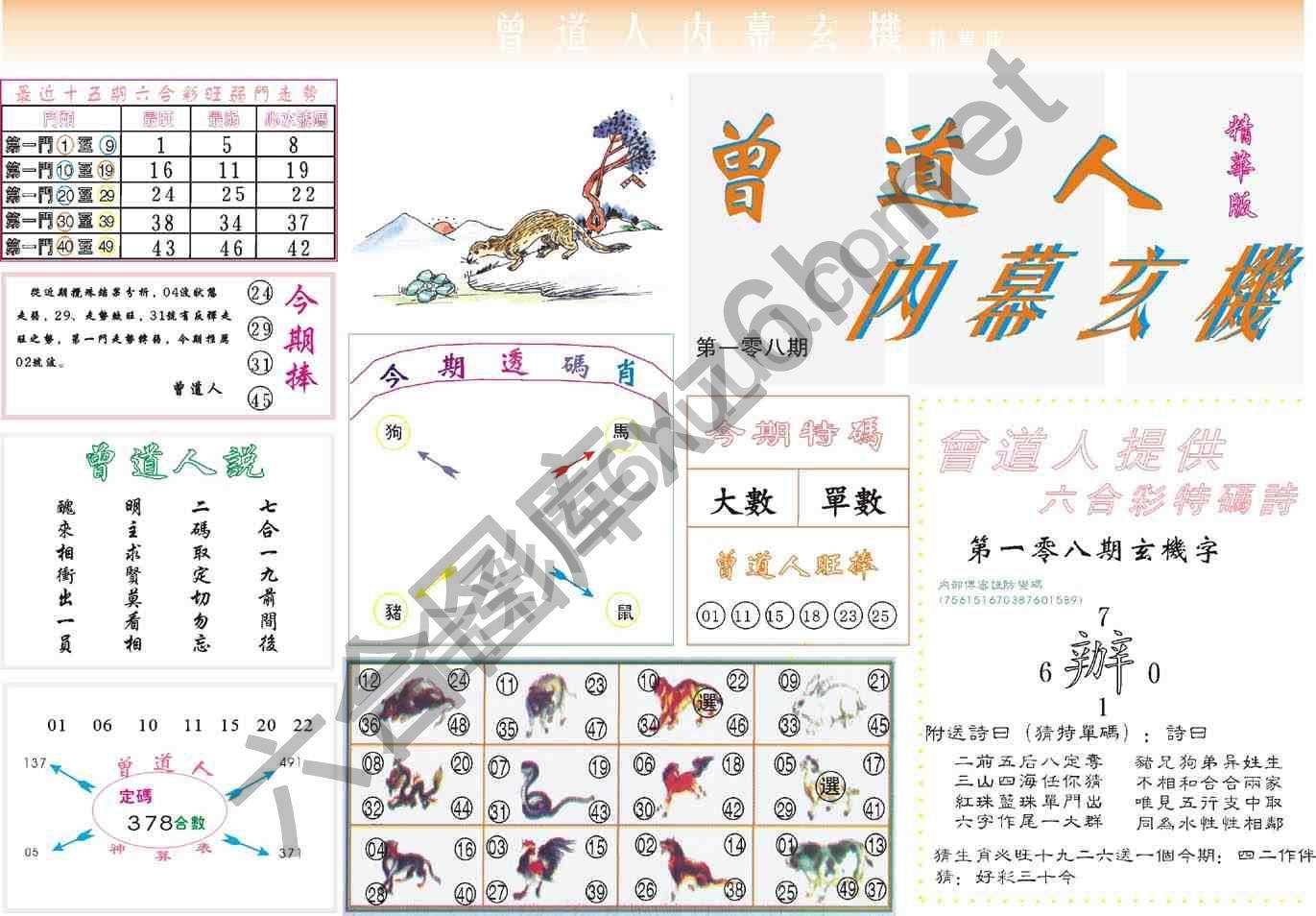 曾道人内幕玄机(精华版)