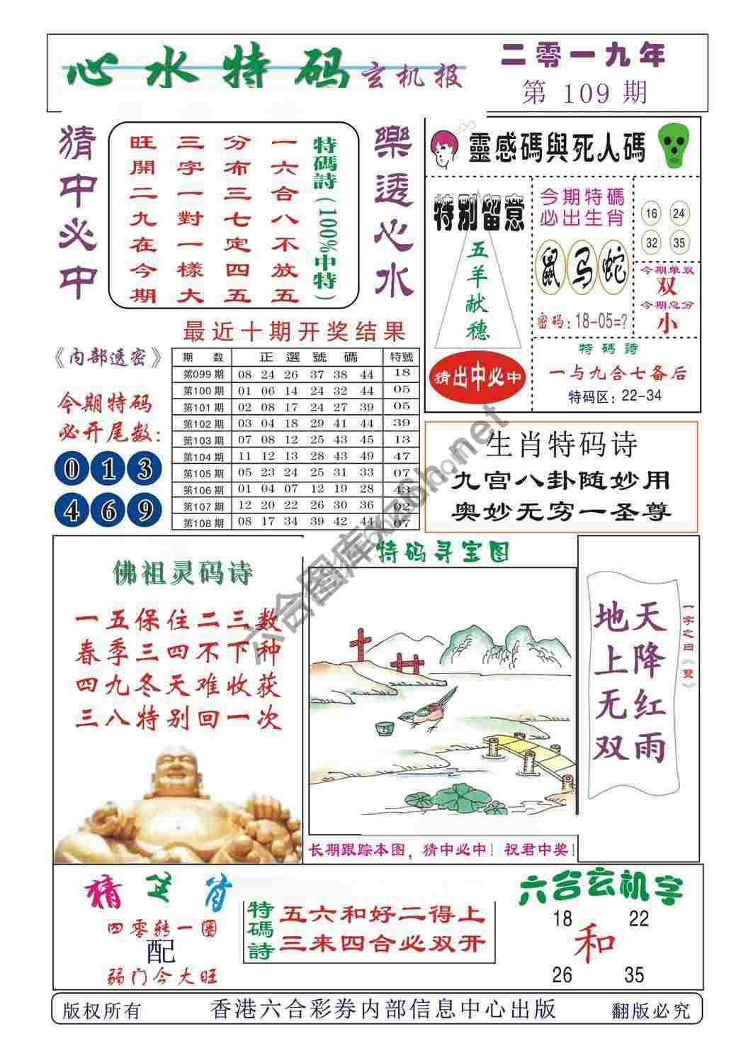 心水特码
