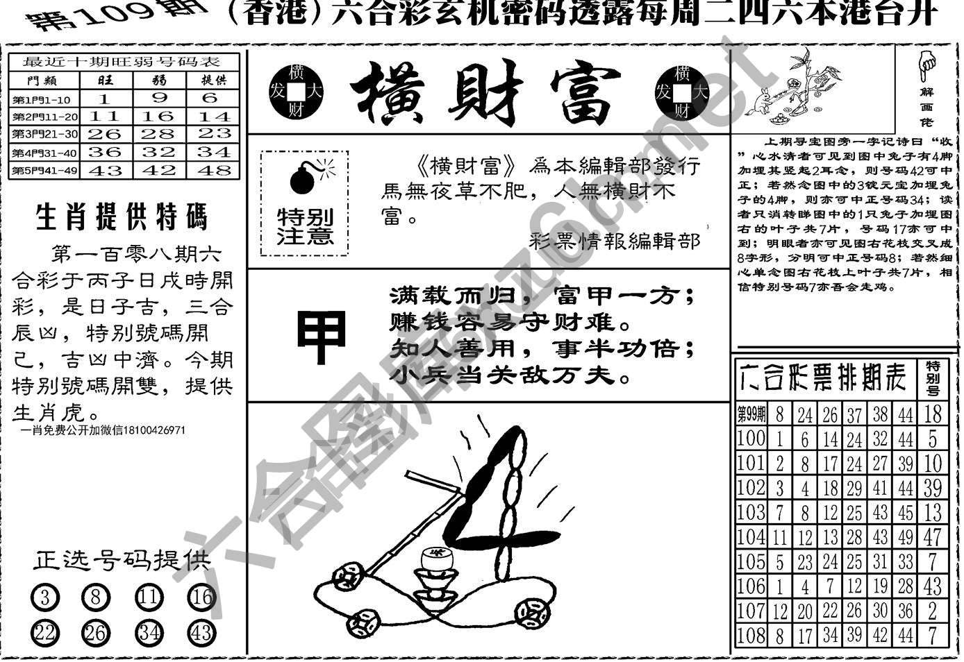 横财富