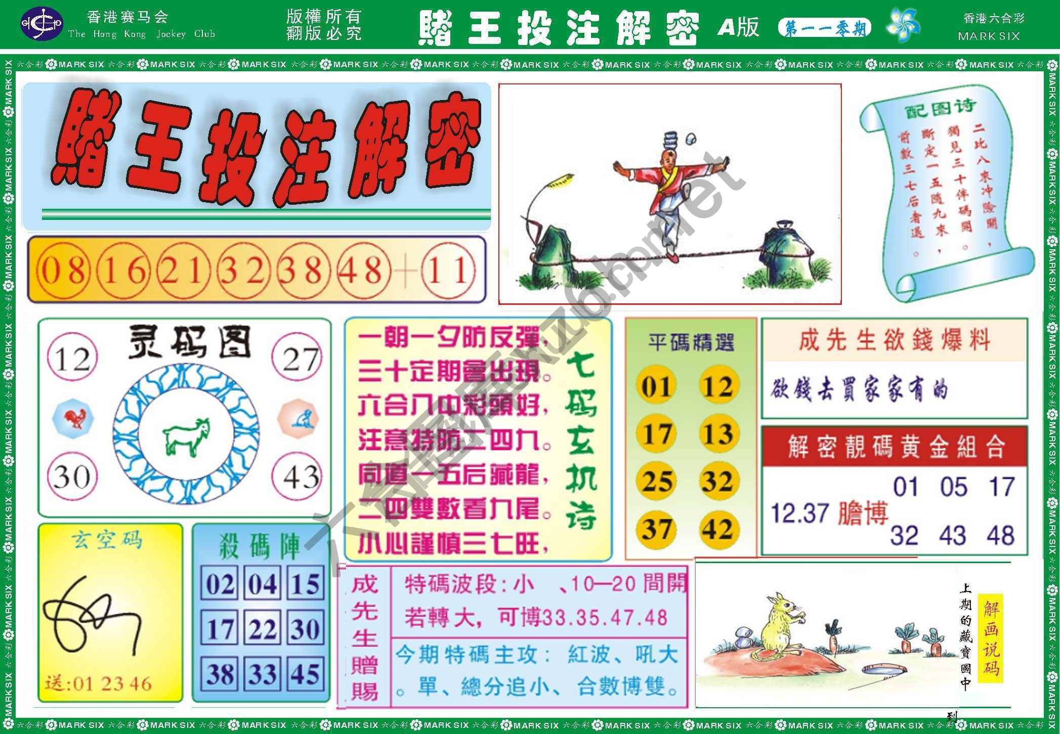 赌王投注解密