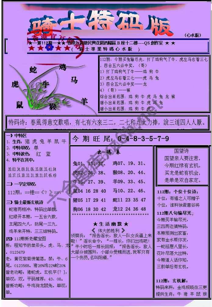 另类骑士特码版