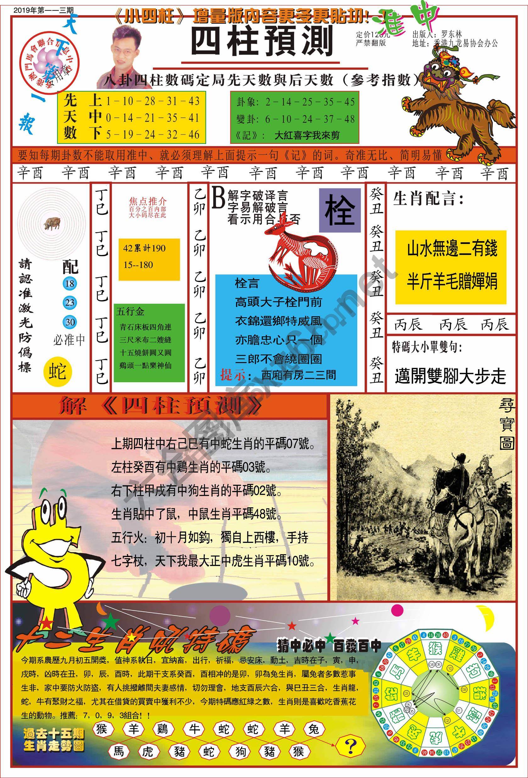四柱预测
