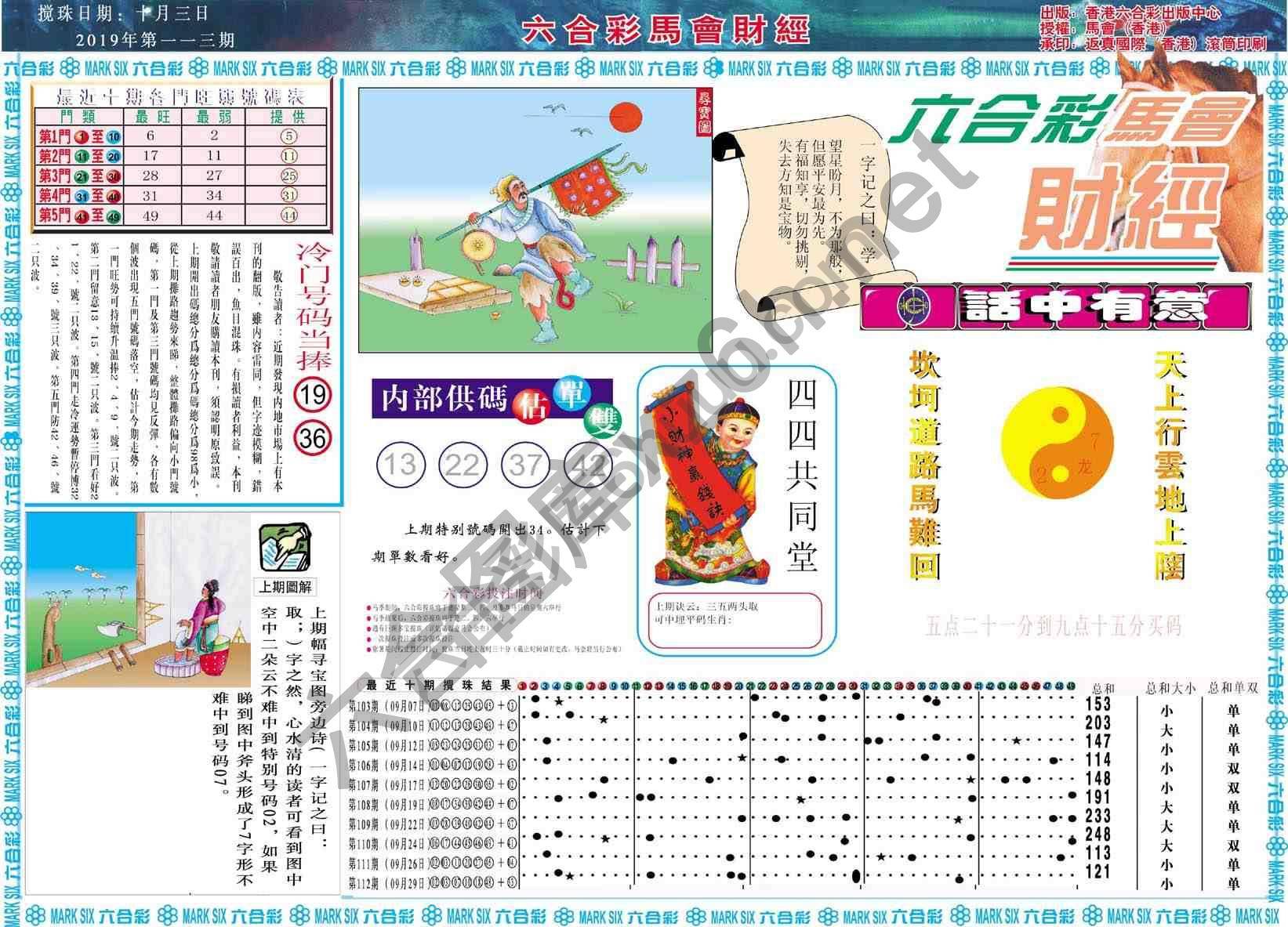 六合彩马会财经