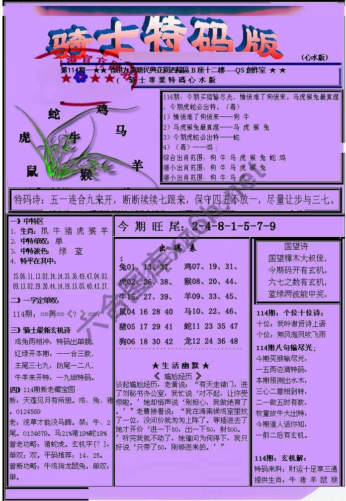 另类骑士特码版