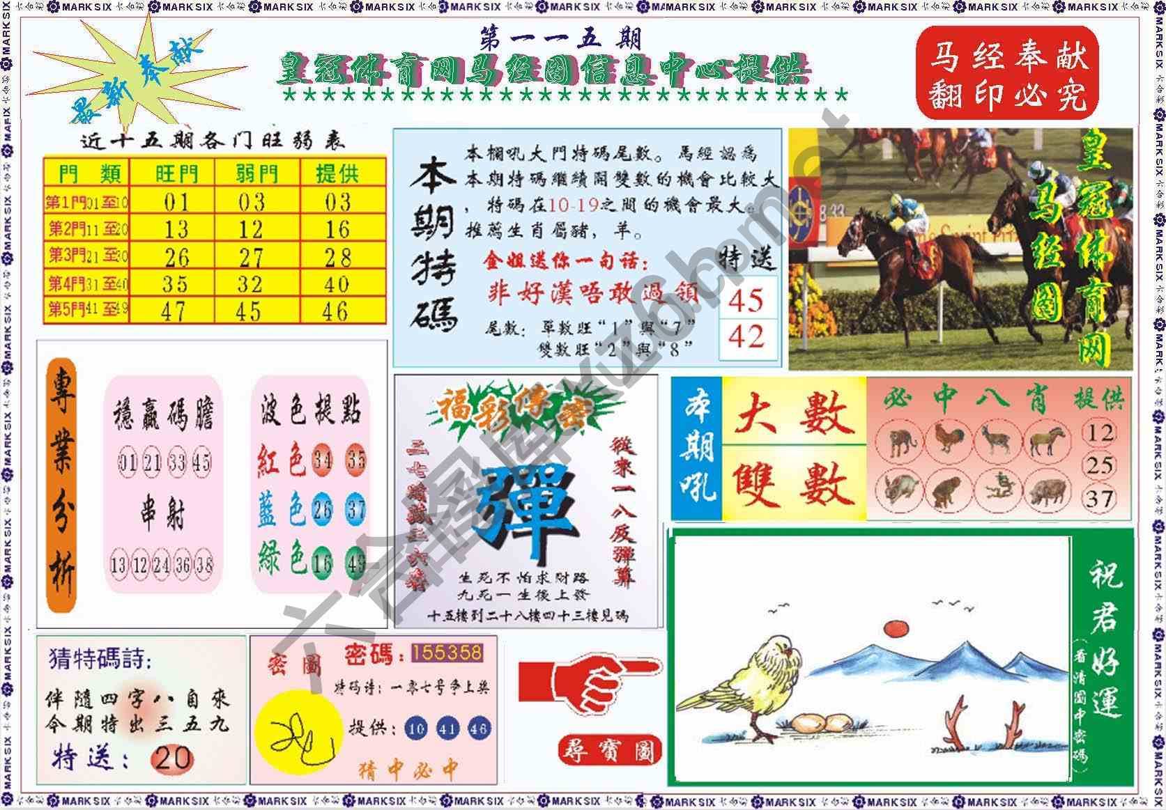 马经图记录