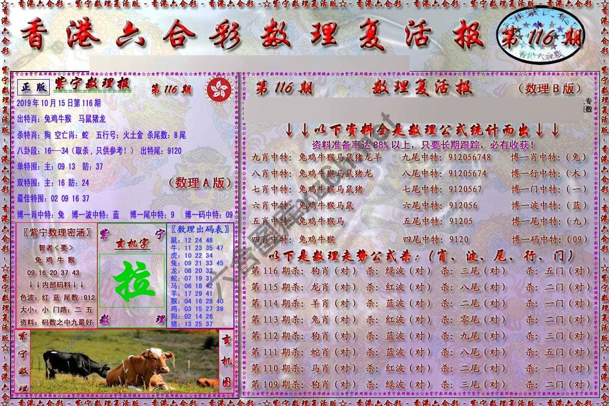 数理复活报