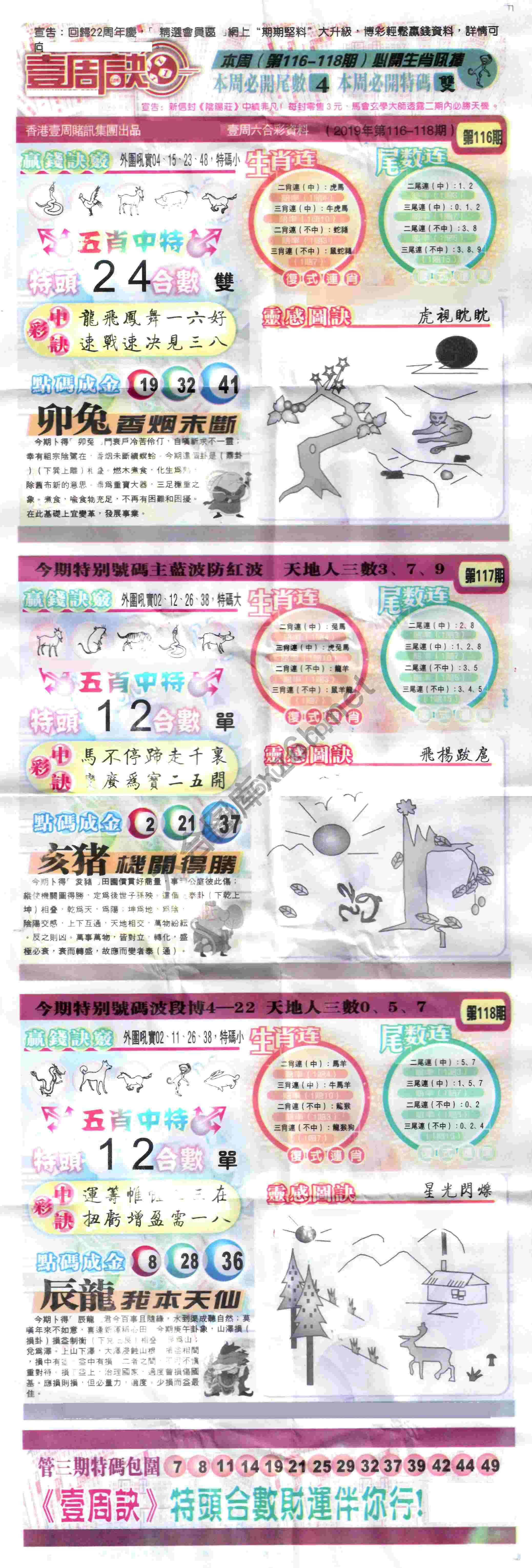 一周决