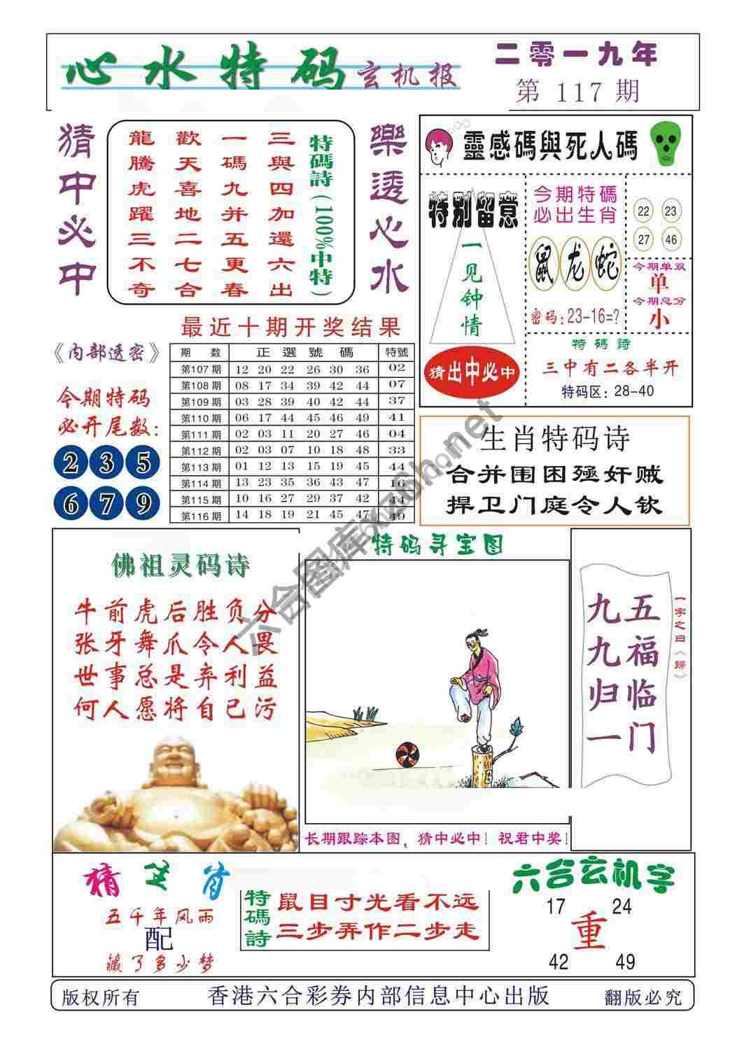 心水特码