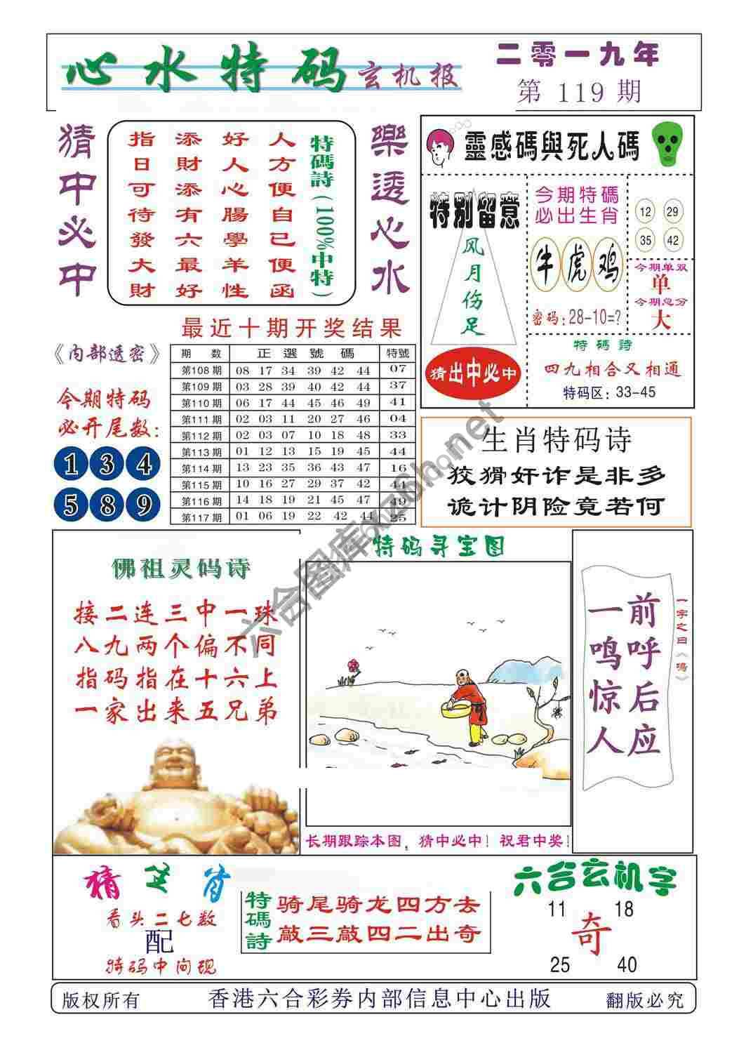 心水特码