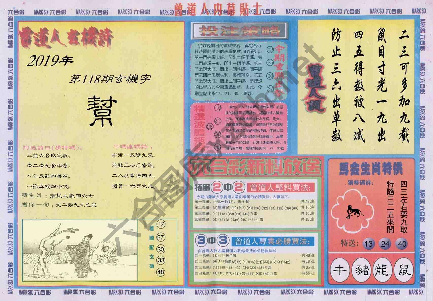 曾道人内幕贴士