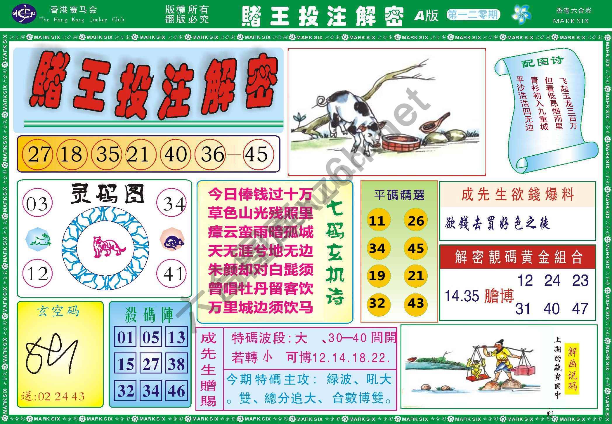赌王投注解密