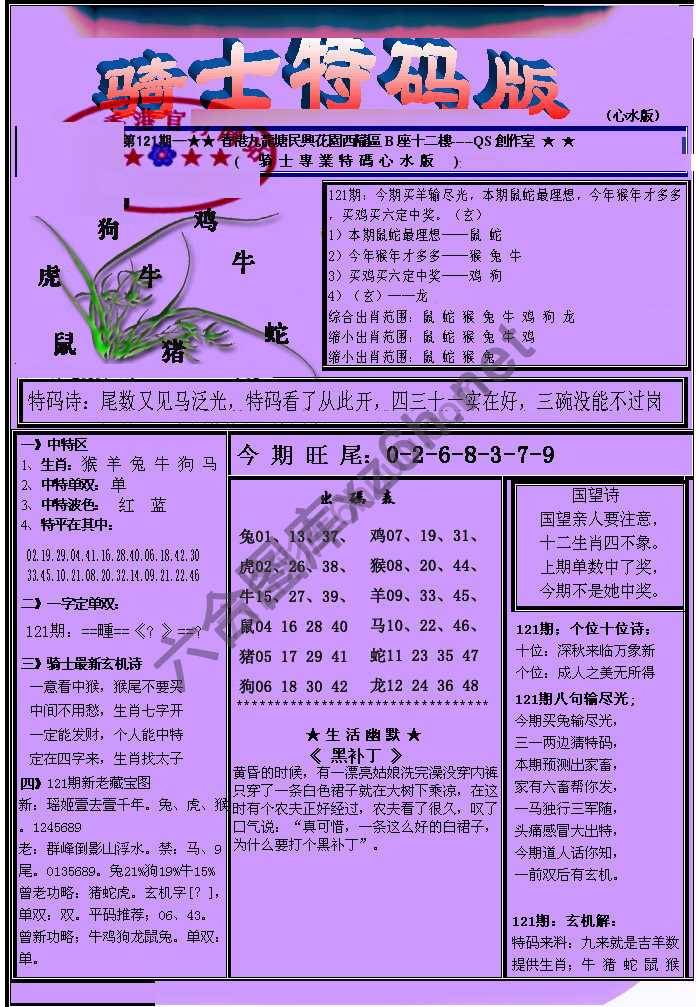 另类骑士特码版