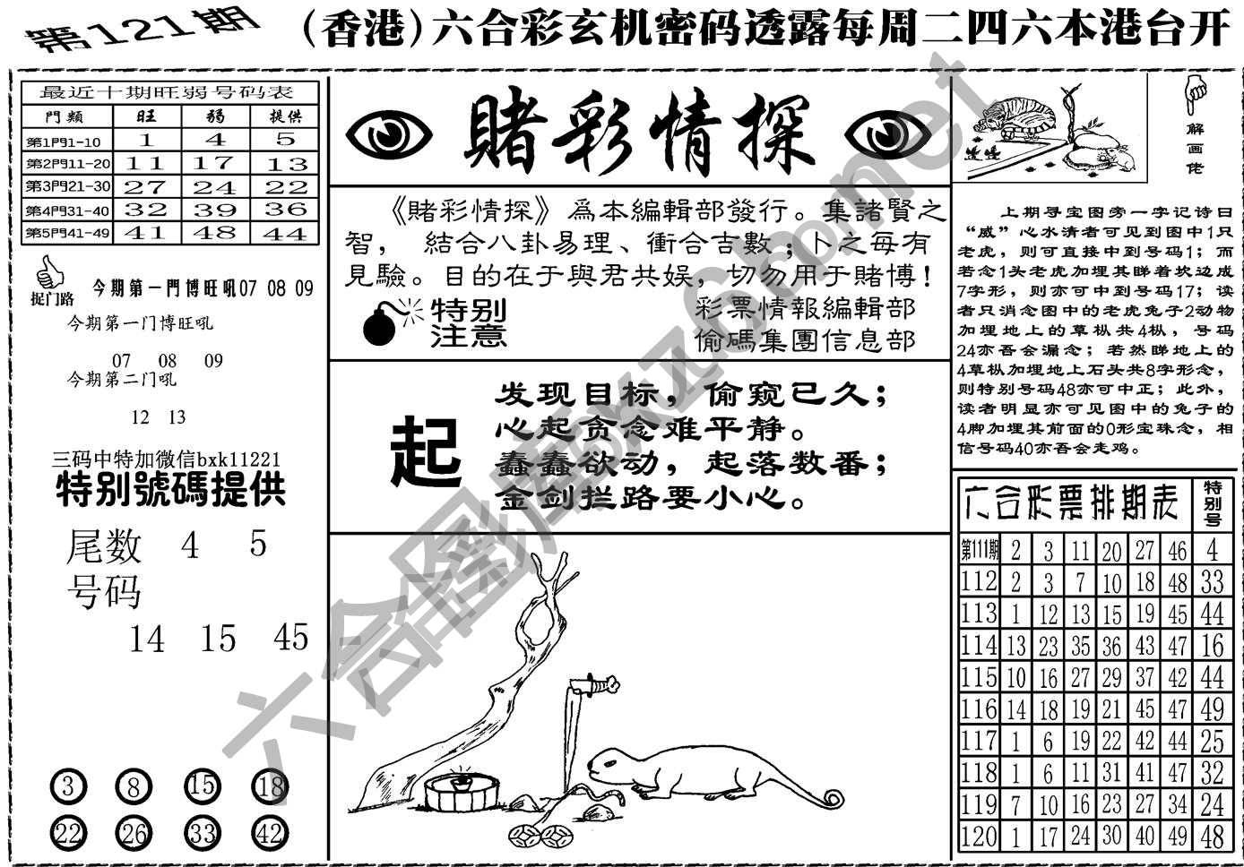 赌彩情探