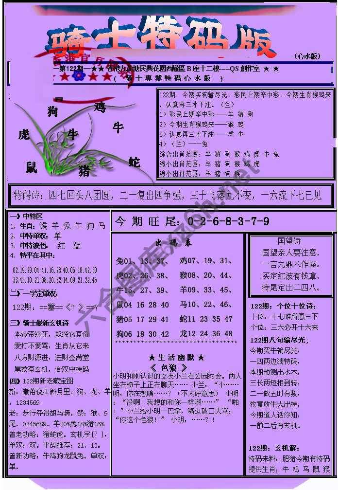 另类骑士特码版