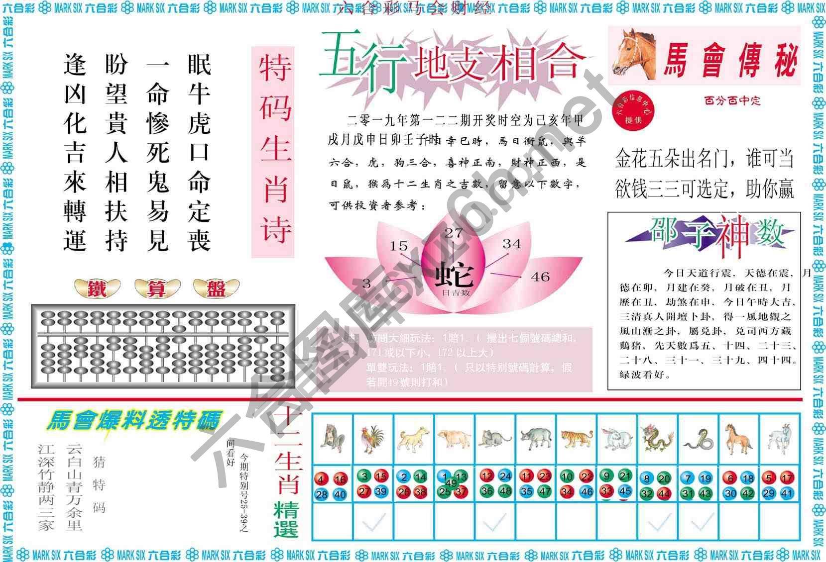 六合彩马会财经