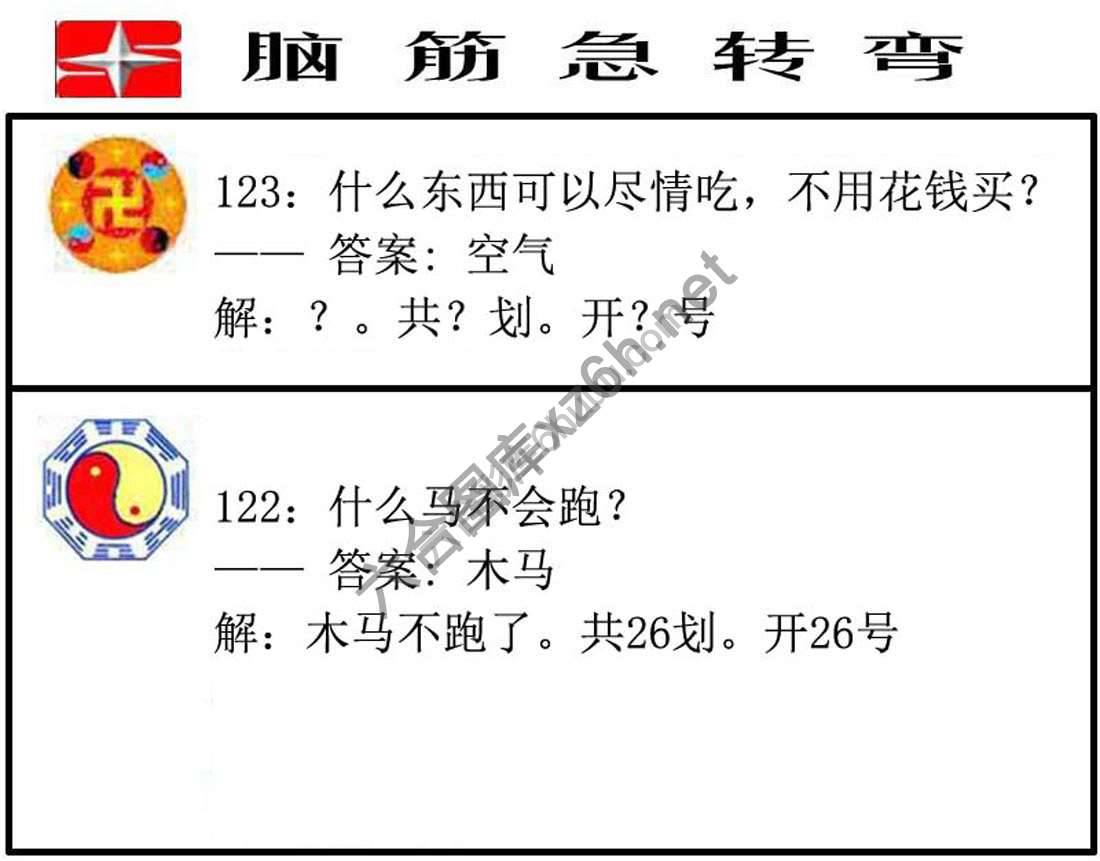 脑筋急转弯