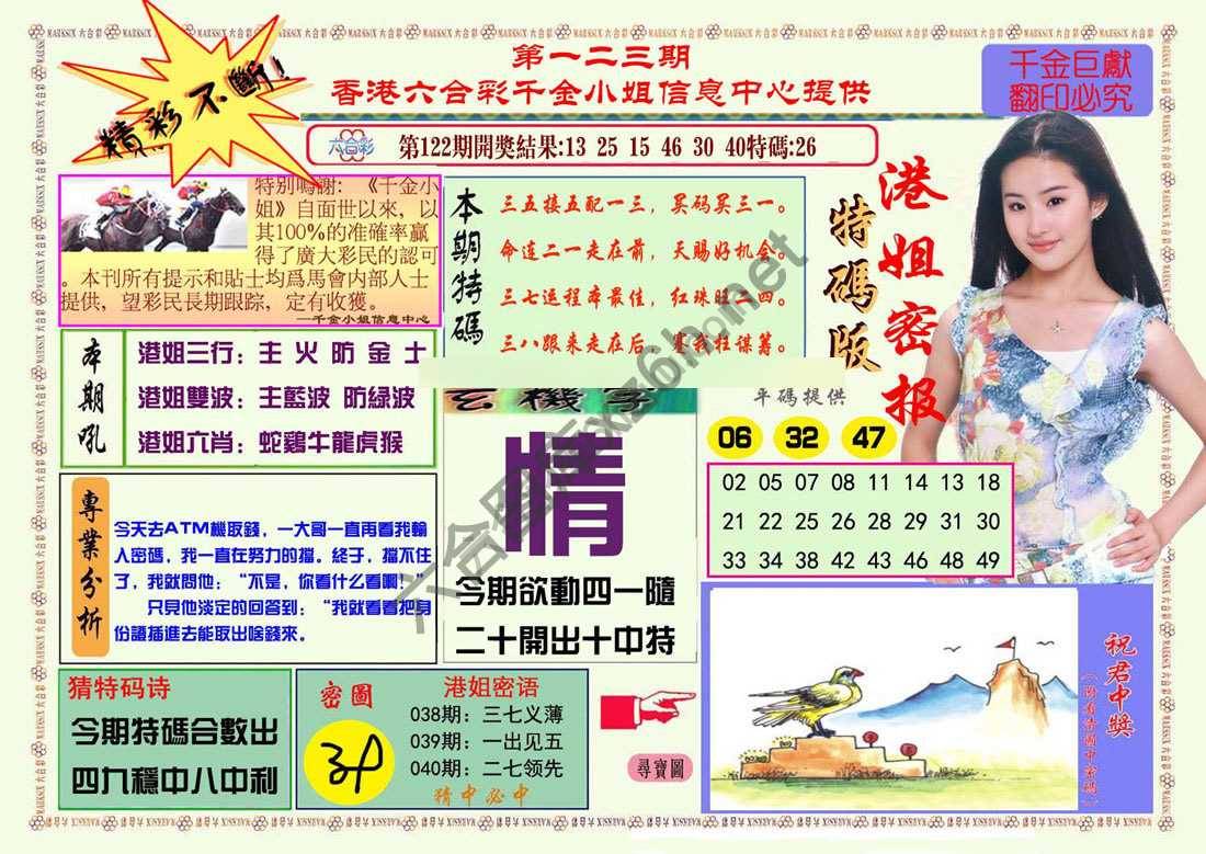 港姐密报