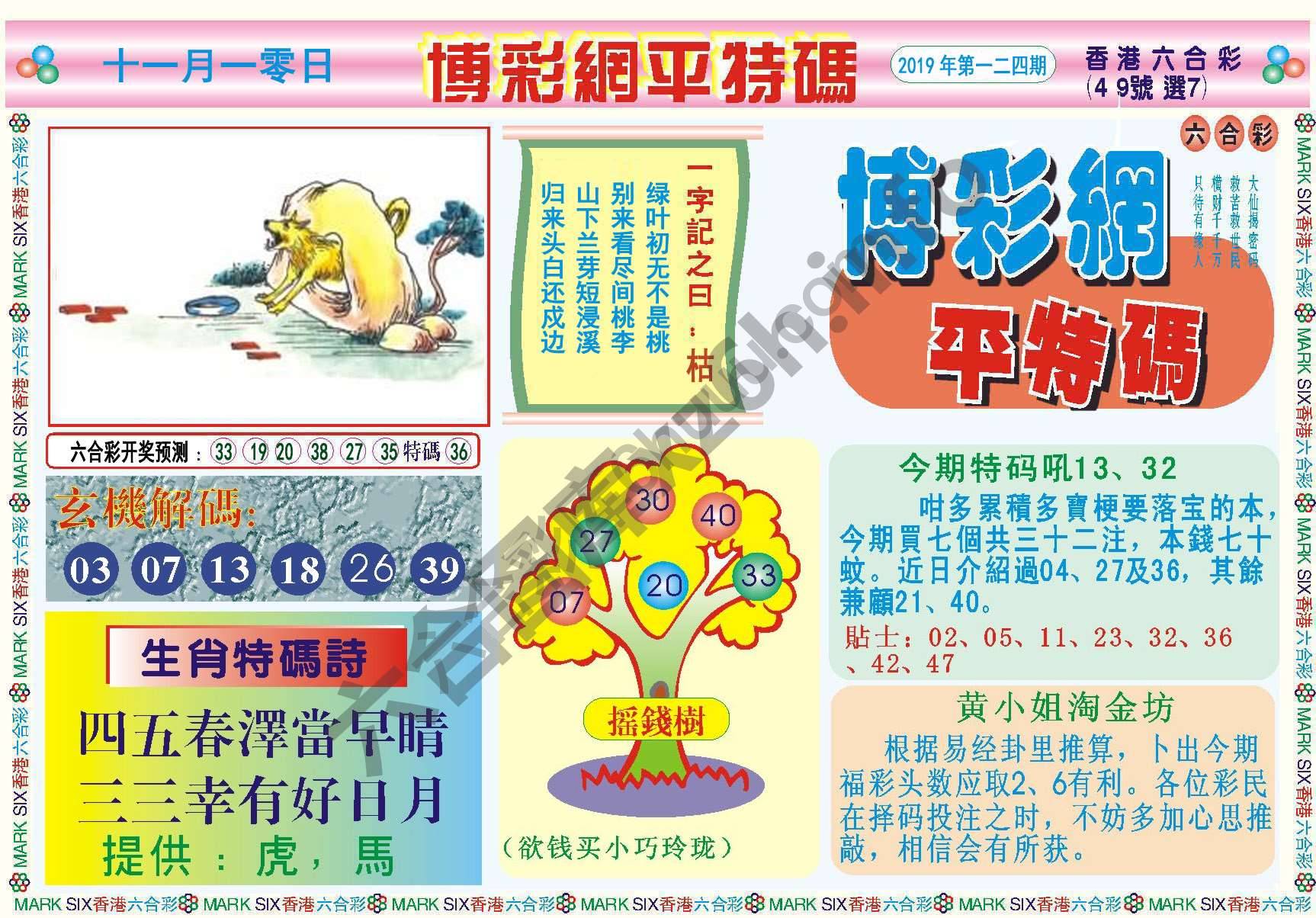 博彩网平特码