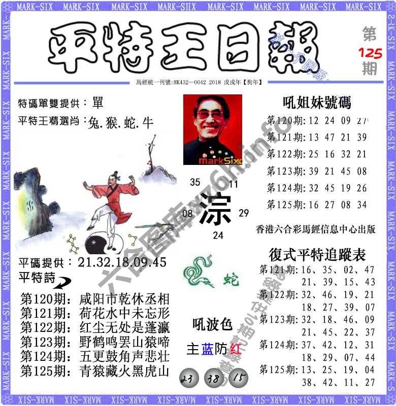 平特王日报