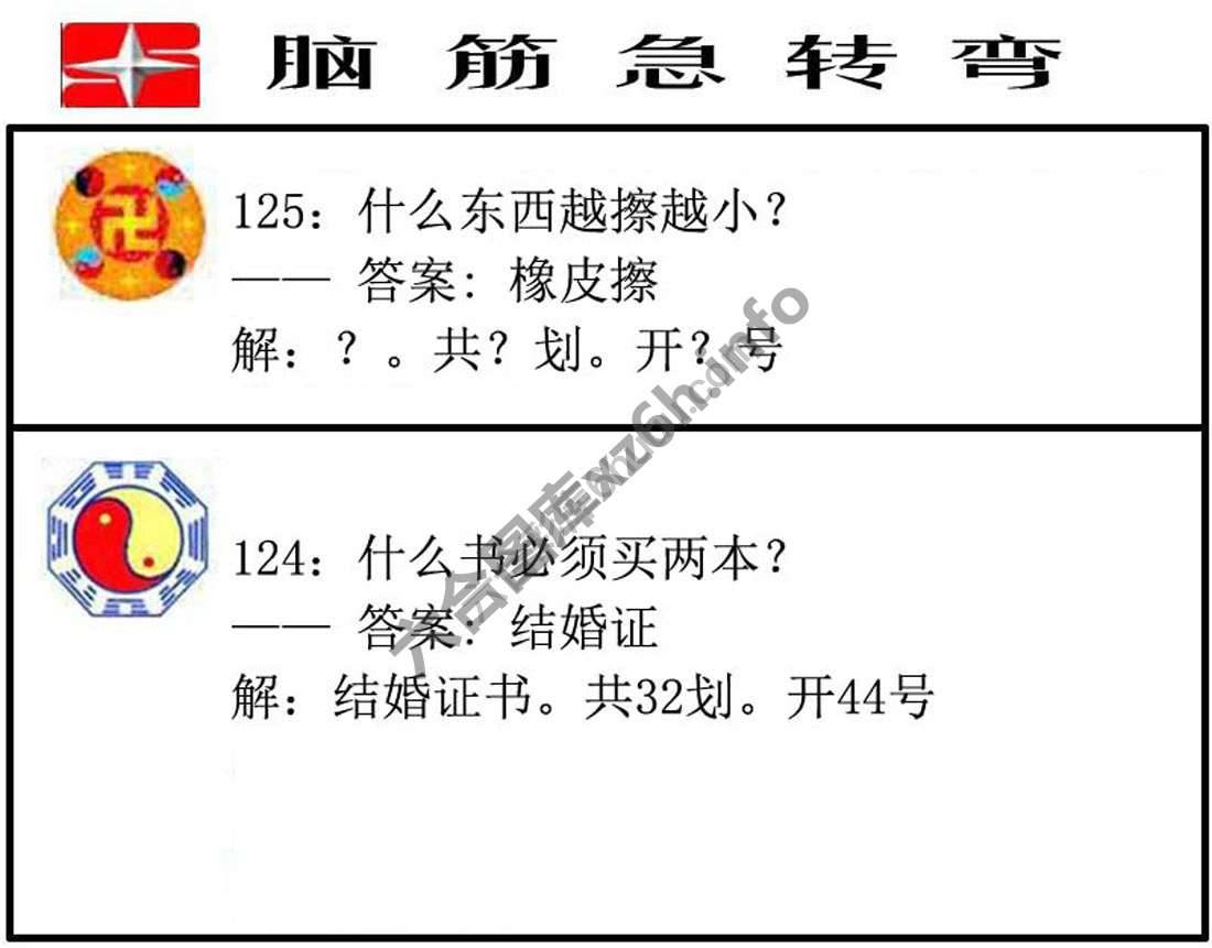 脑筋急转弯