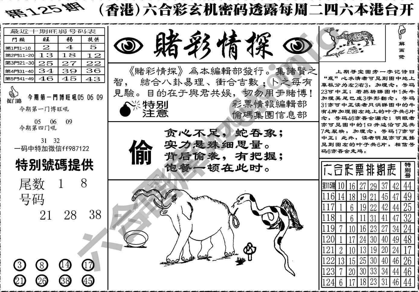 赌彩情探